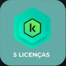 Kaspersky — 5 licenças Kaspersky — 5 licenças